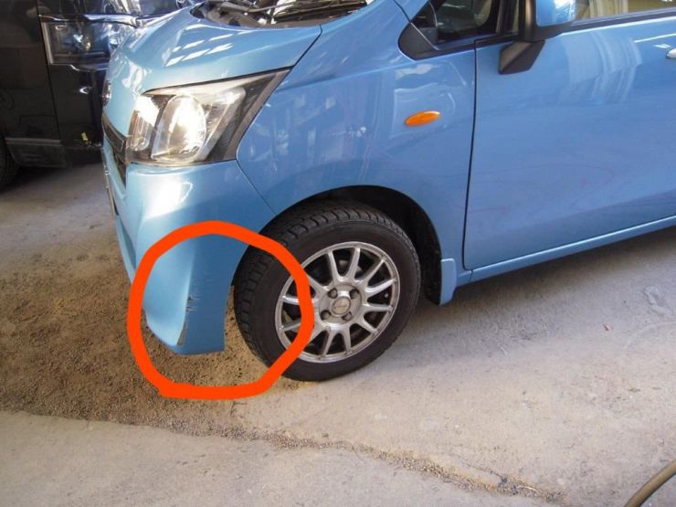 スバル　ステラ　ブルーメタリック